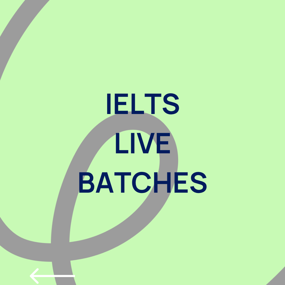 IELTS Live Batches